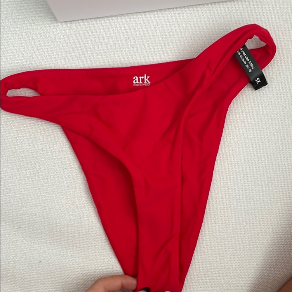 ARK Swimwear Red Bikini NWT - Picture 5 of 8
